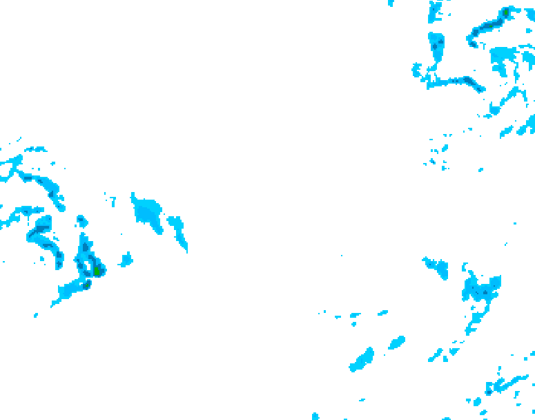 GDPS precipitation 078 hour forecast chart for Canada based on 2025/12/11 0000Z data