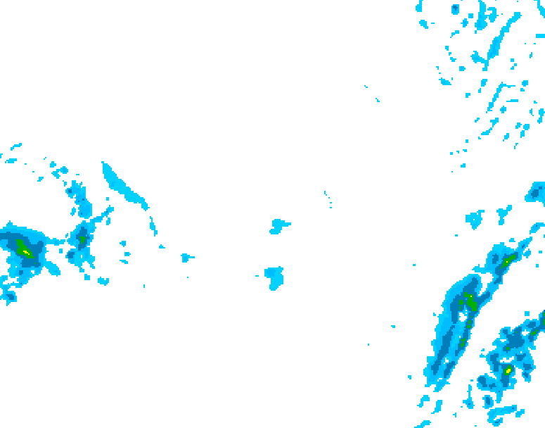 GDPS precipitation 096 hour forecast chart for Canada based on 2025/12/11 0000Z data
