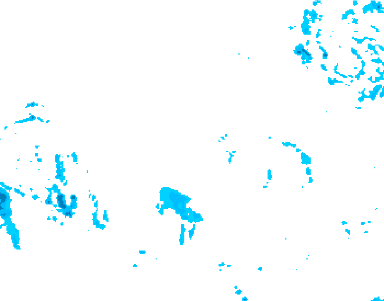 GDPS precipitation 168 hour forecast chart for Canada based on 2025/12/11 0000Z data