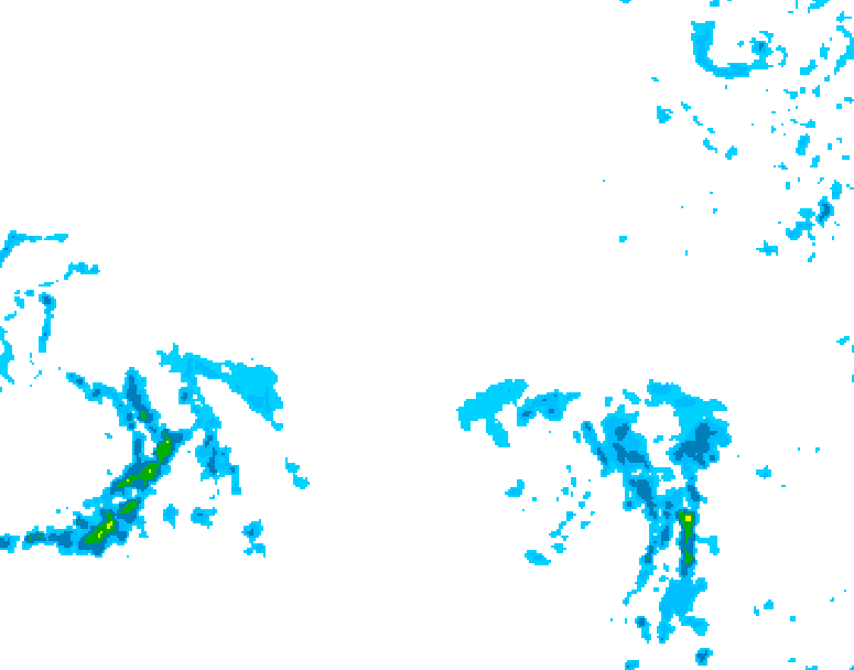 GDPS precipitation 198 hour forecast chart for Canada based on 2025/12/11 0000Z data
