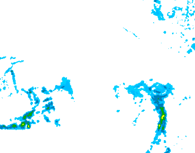 GDPS precipitation 204 hour forecast chart for Canada based on 2025/12/11 0000Z data