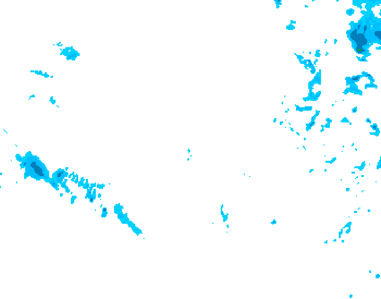 GDPS precipitation 036 hour forecast chart for Canada based on 2025/12/11 1200Z data