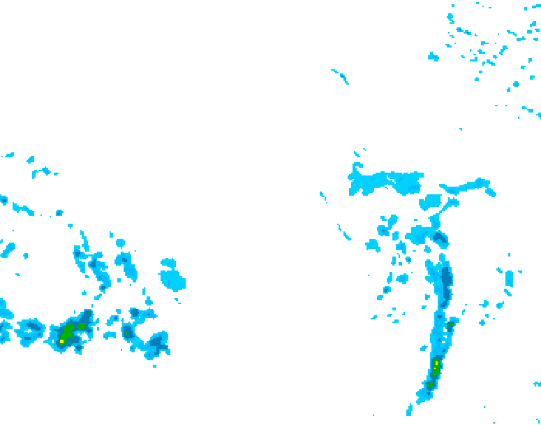 GDPS precipitation 192 hour forecast chart for Canada based on 2025/12/11 1200Z data