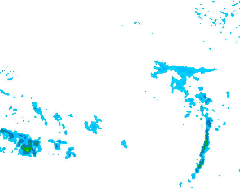 GDPS precipitation 198 hour forecast chart for Canada based on 2025/12/11 1200Z data