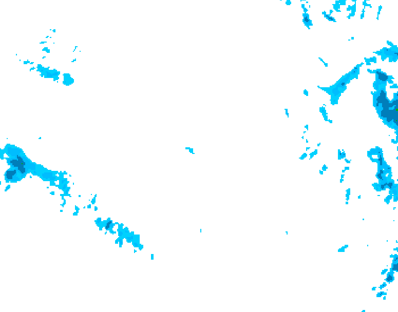 GDPS precipitation 012 hour forecast chart for Canada based on 2025/12/12 0000Z data