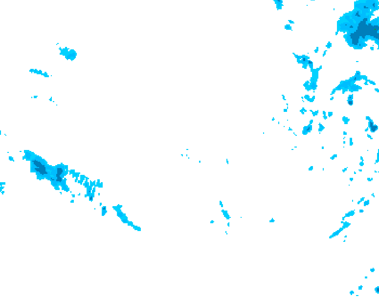 GDPS precipitation 024 hour forecast chart for Canada based on 2025/12/12 0000Z data