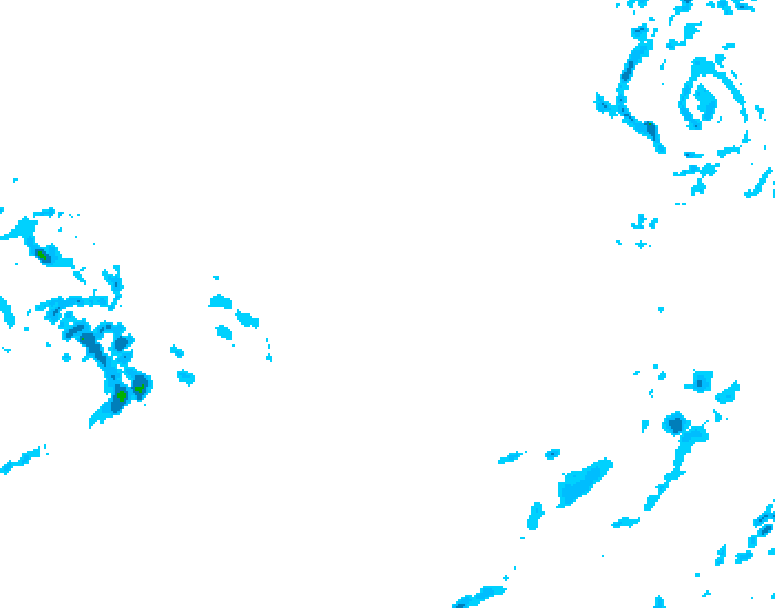 GDPS precipitation 054 hour forecast chart for Canada based on 2025/12/12 0000Z data