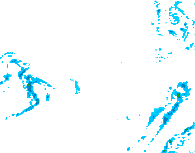GDPS precipitation 060 hour forecast chart for Canada based on 2025/12/12 0000Z data