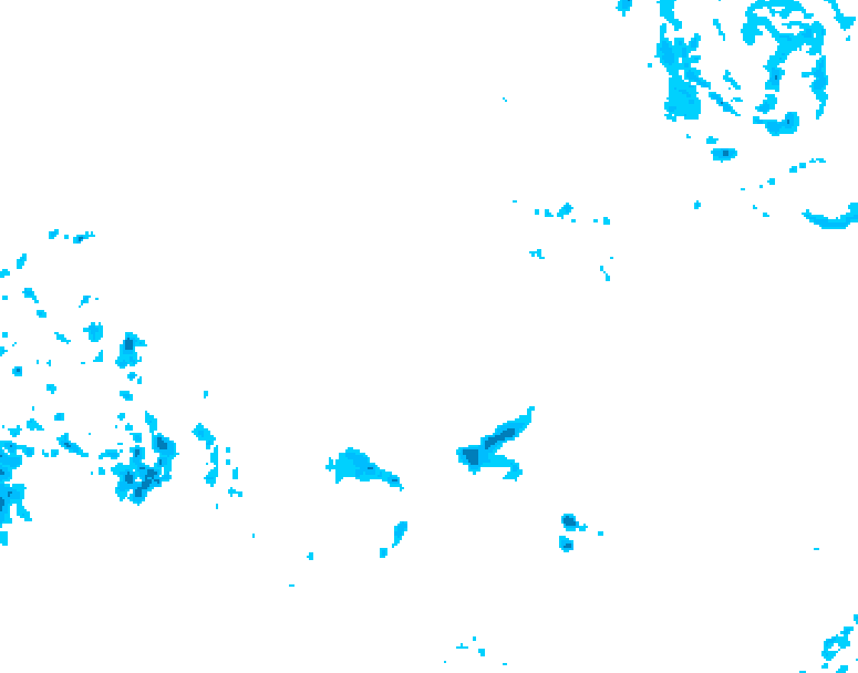 GDPS precipitation 144 hour forecast chart for Canada based on 2025/12/12 0000Z data