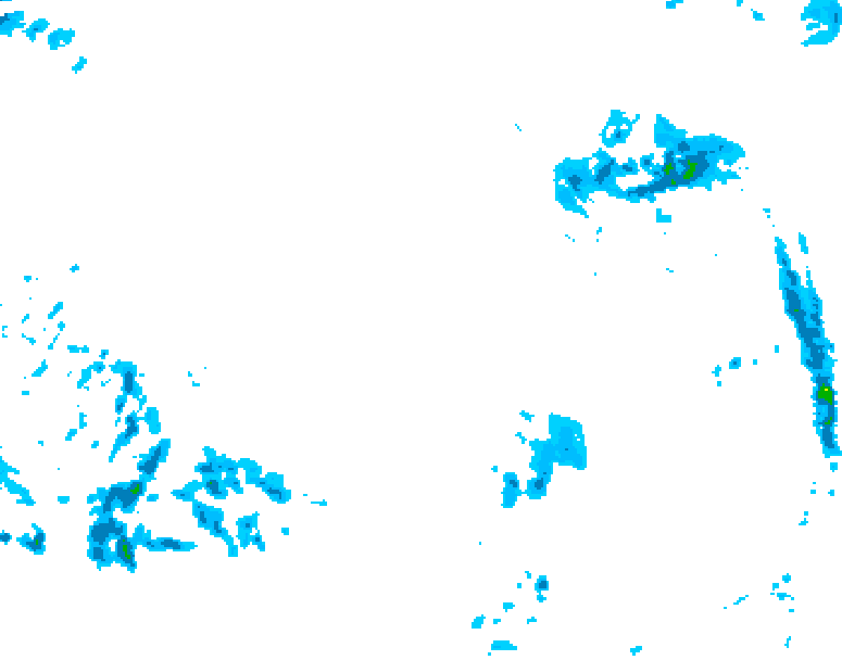 GDPS precipitation 204 hour forecast chart for Canada based on 2025/12/12 0000Z data