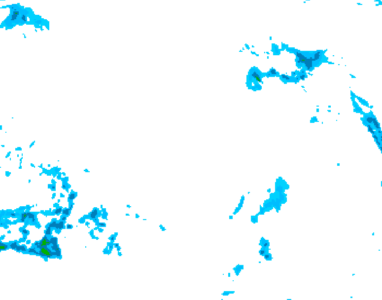 GDPS precipitation 210 hour forecast chart for Canada based on 2025/12/12 0000Z data
