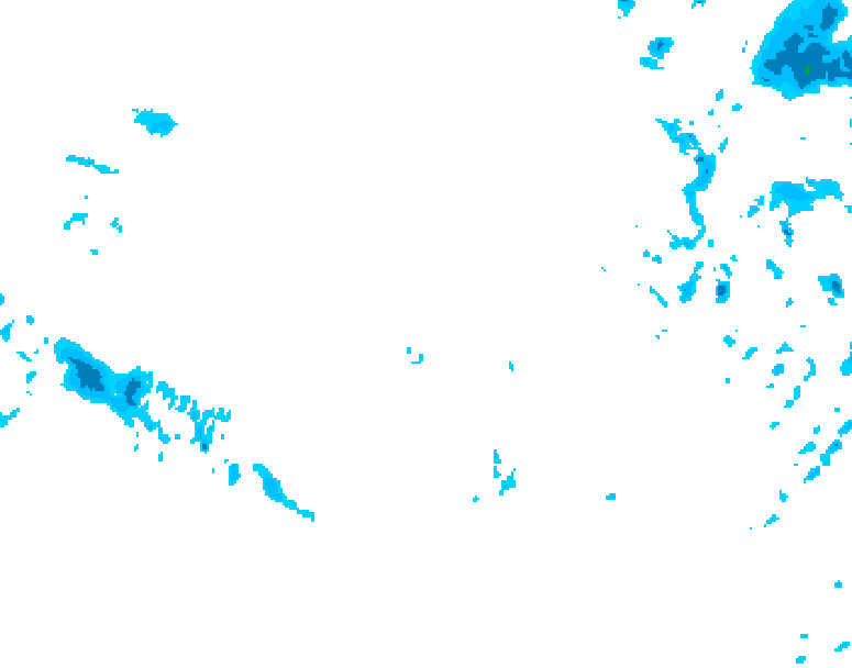 GDPS precipitation 012 hour forecast chart for Canada based on 2025/12/12 1200Z data