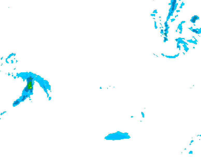 GDPS precipitation 030 hour forecast chart for Canada based on 2025/12/12 1200Z data
