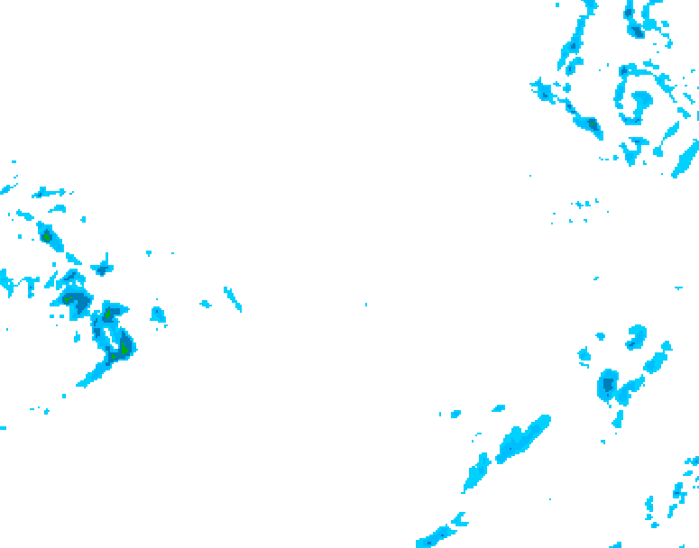 GDPS precipitation 042 hour forecast chart for Canada based on 2025/12/12 1200Z data