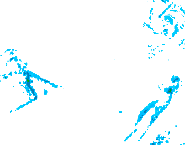 GDPS precipitation 048 hour forecast chart for Canada based on 2025/12/12 1200Z data