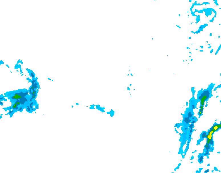 GDPS precipitation 060 hour forecast chart for Canada based on 2025/12/12 1200Z data