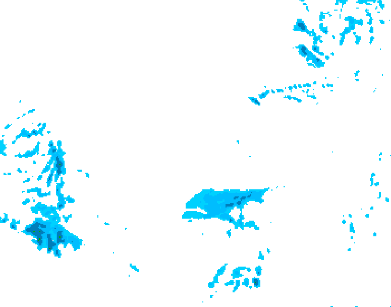 GDPS precipitation 144 hour forecast chart for Canada based on 2025/12/12 1200Z data