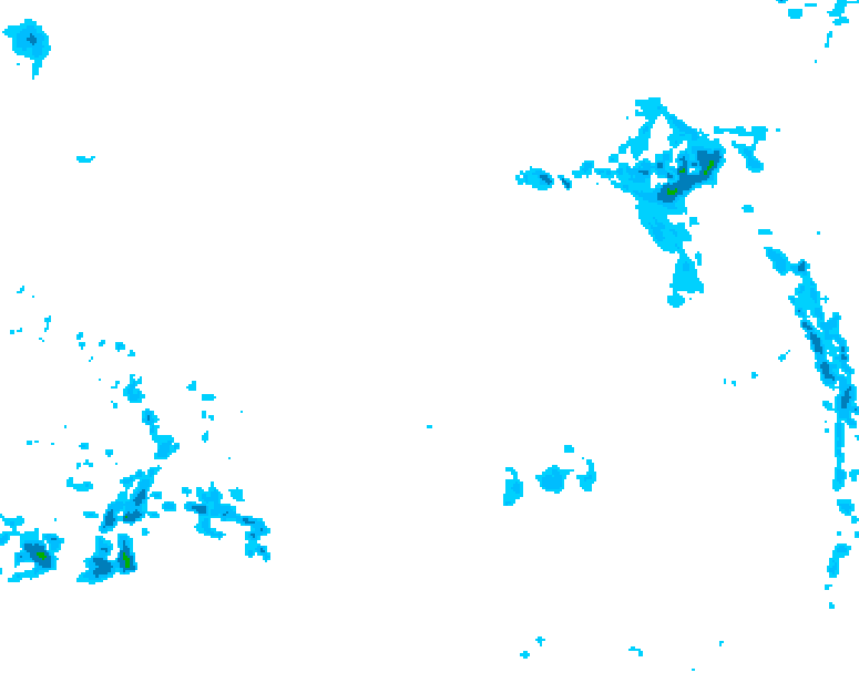 GDPS precipitation 192 hour forecast chart for Canada based on 2025/12/12 1200Z data