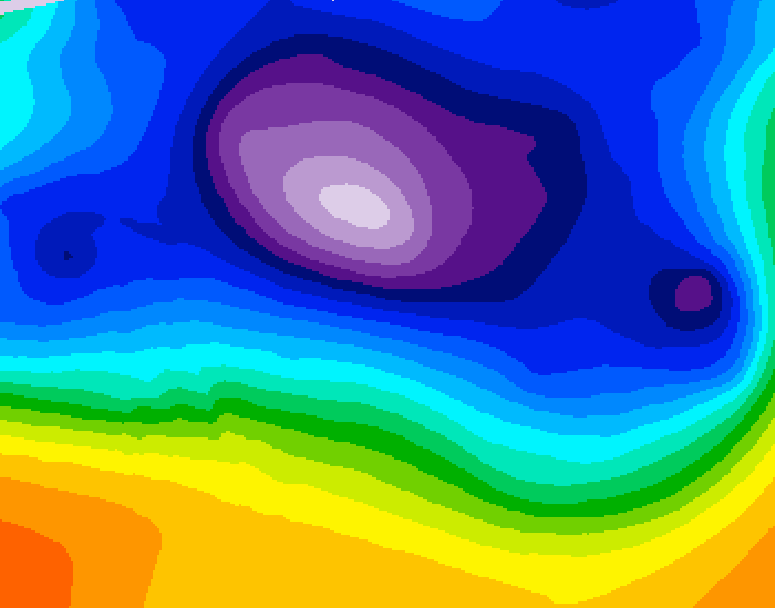 GDPS 500 millibar geopotential height 060 hour forecast chart for Canada based on 2025/12/13 1200Z data