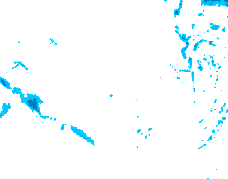 GDPS precipitation 006 hour forecast chart for Canada based on 2025/12/13 0000Z data