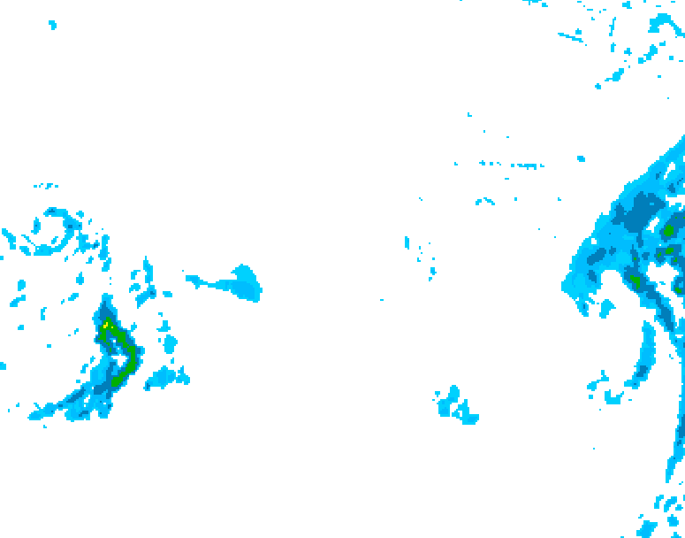 GDPS precipitation 066 hour forecast chart for Canada based on 2025/12/13 0000Z data
