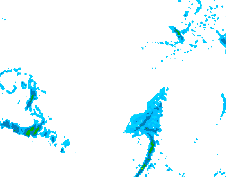 GDPS precipitation 144 hour forecast chart for Canada based on 2025/12/13 0000Z data