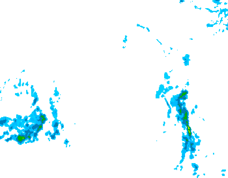 GDPS precipitation 162 hour forecast chart for Canada based on 2025/12/13 0000Z data