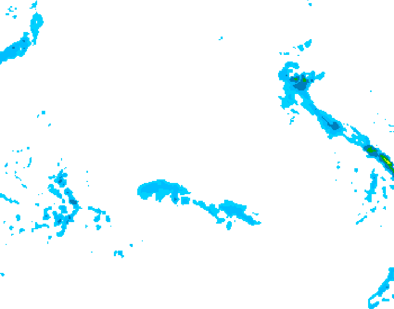GDPS precipitation 192 hour forecast chart for Canada based on 2025/12/13 0000Z data