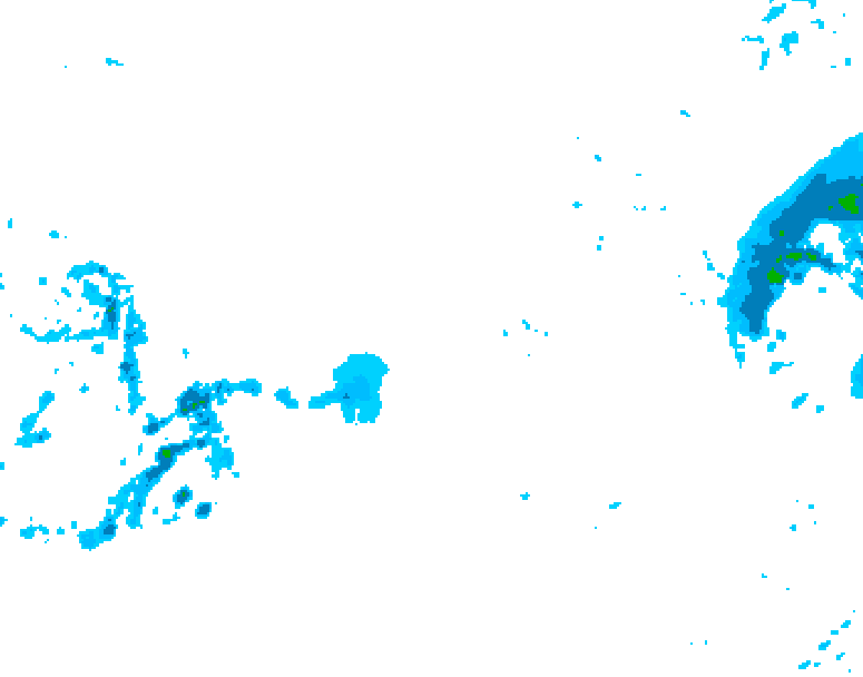 GDPS precipitation 060 hour forecast chart for Canada based on 2025/12/13 1200Z data