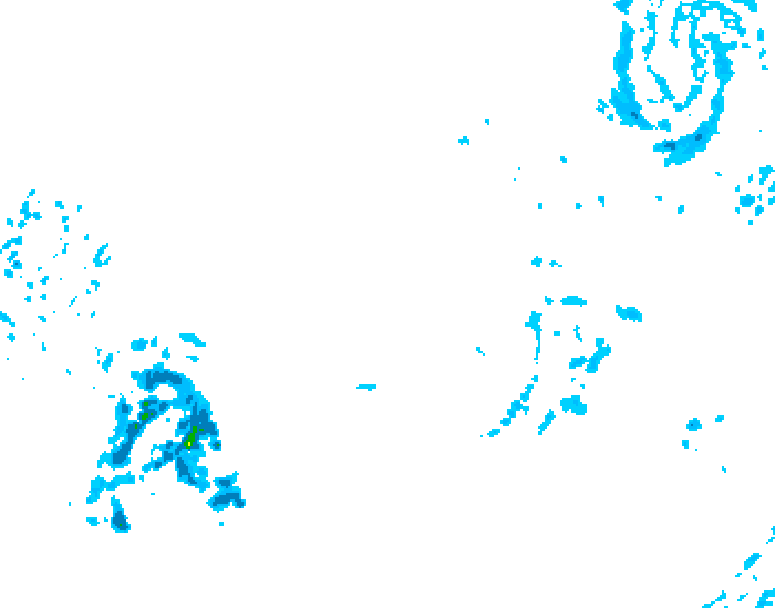 GDPS precipitation 096 hour forecast chart for Canada based on 2025/12/13 1200Z data