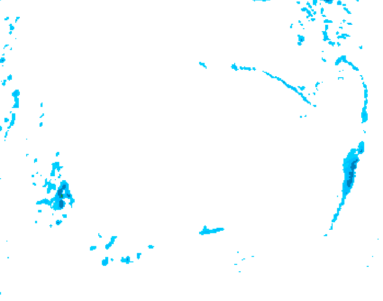 GDPS precipitation 228 hour forecast chart for Canada based on 2025/12/13 1200Z data