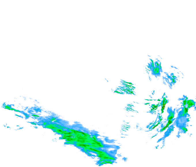 Weather radar data valid at 2025/12/13 12:48 UTC