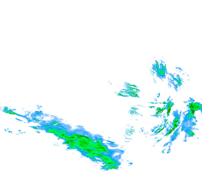 Weather radar data valid at 2025/12/13 13:00 UTC