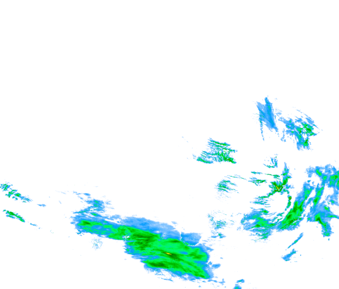 Weather radar data valid at 2025/12/13 14:36 UTC