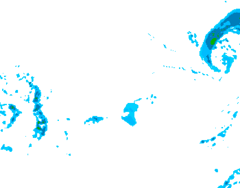 GDPS precipitation 060 hour forecast chart for Canada based on 2025/12/14 0000Z data