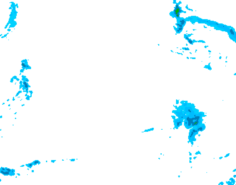 GDPS precipitation 240 hour forecast chart for Canada based on 2025/12/14 0000Z data