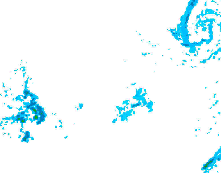 GDPS precipitation 060 hour forecast chart for Canada based on 2025/12/14 1200Z data