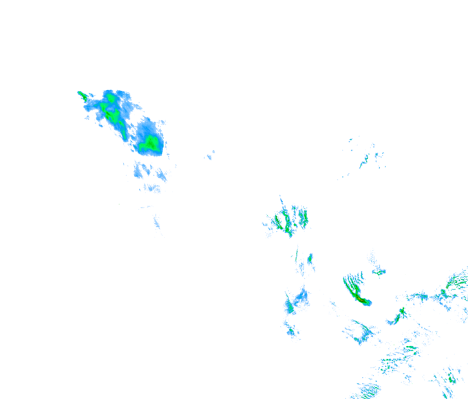 Weather radar data valid at 2025/12/14 18:42 UTC