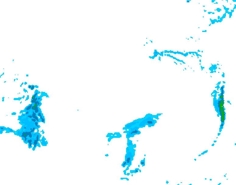 GDPS precipitation 084 hour forecast chart for Canada based on 2025/12/15 0000Z data