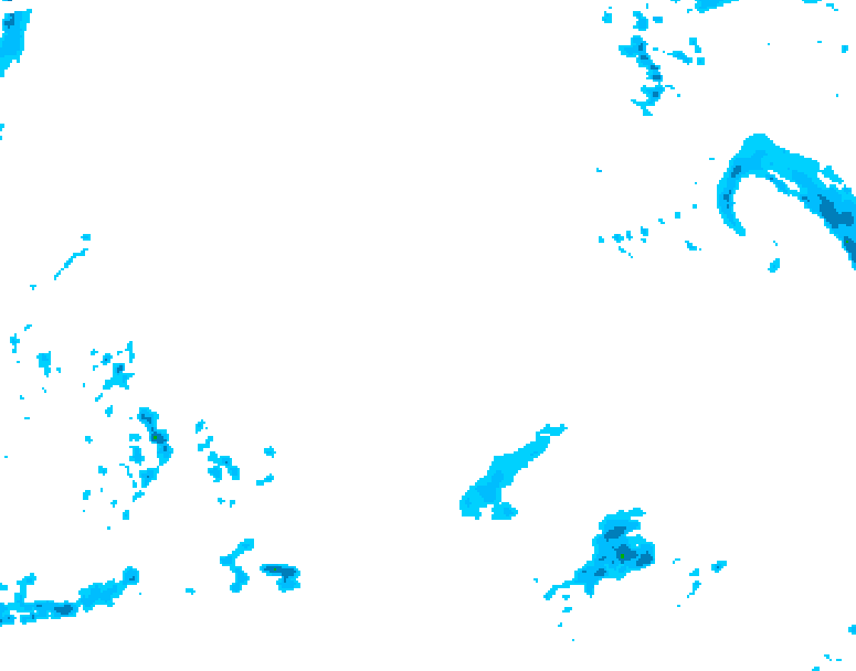 GDPS precipitation 192 hour forecast chart for Canada based on 2025/12/15 0000Z data