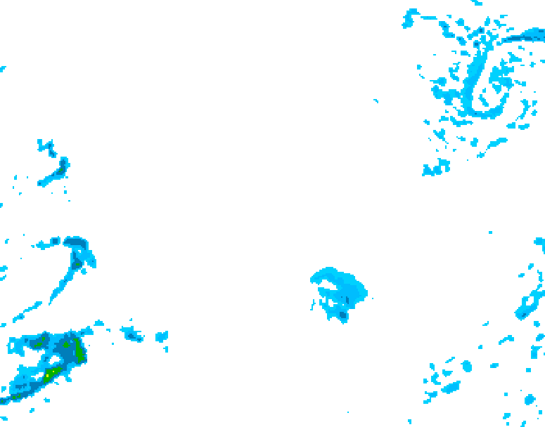 GDPS precipitation 198 hour forecast chart for Canada based on 2025/12/15 1200Z data
