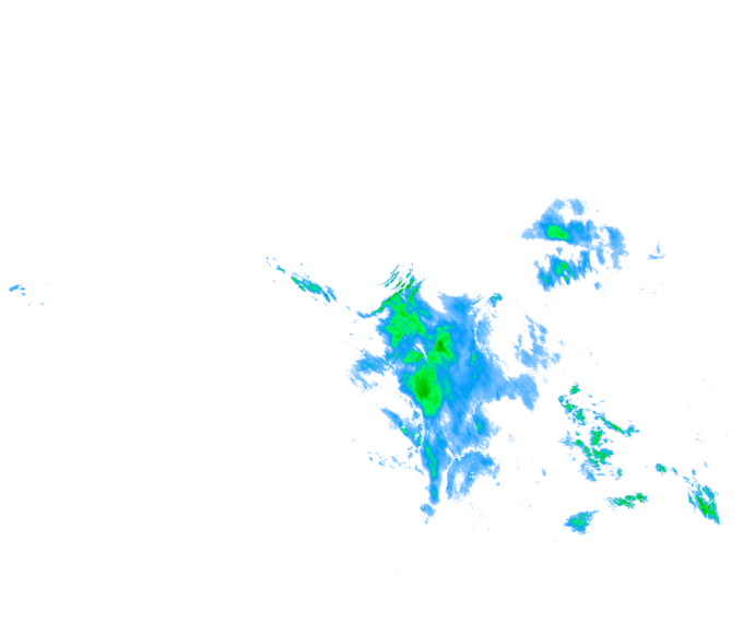 Weather radar data valid at 2025/12/15 09:18 UTC