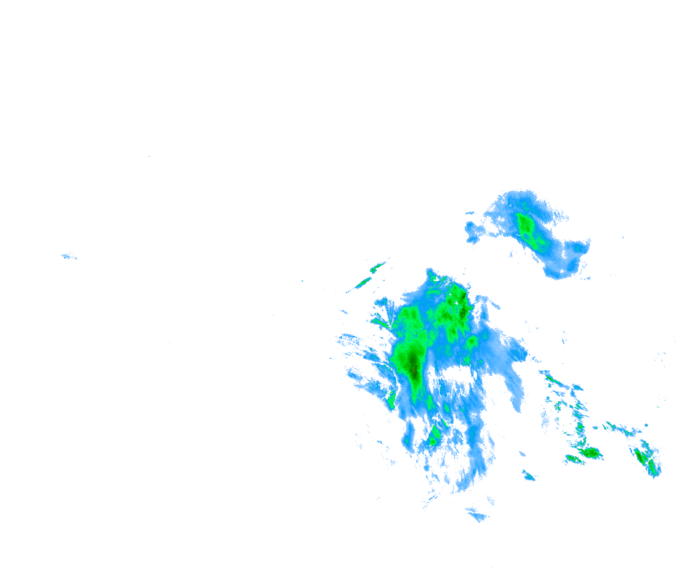 Weather radar data valid at 2025/12/15 10:54 UTC