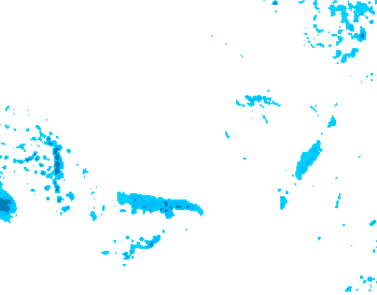 GDPS precipitation 048 hour forecast chart for Canada based on 2025/12/16 0000Z data