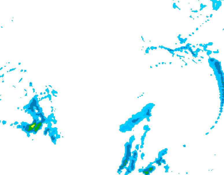 GDPS precipitation 066 hour forecast chart for Canada based on 2025/12/16 0000Z data