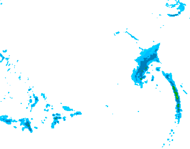 GDPS precipitation 108 hour forecast chart for Canada based on 2025/12/16 0000Z data
