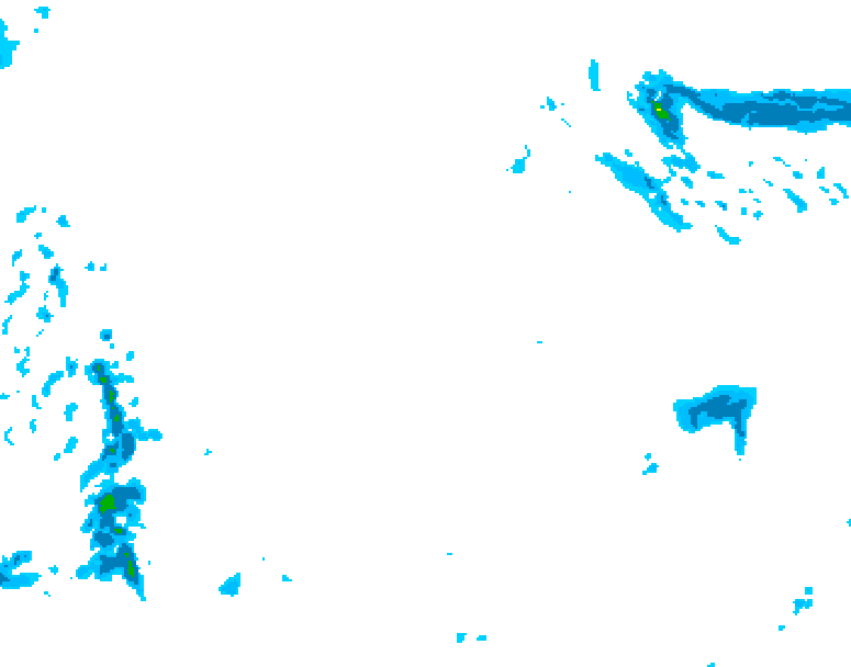 GDPS precipitation 144 hour forecast chart for Canada based on 2025/12/16 0000Z data