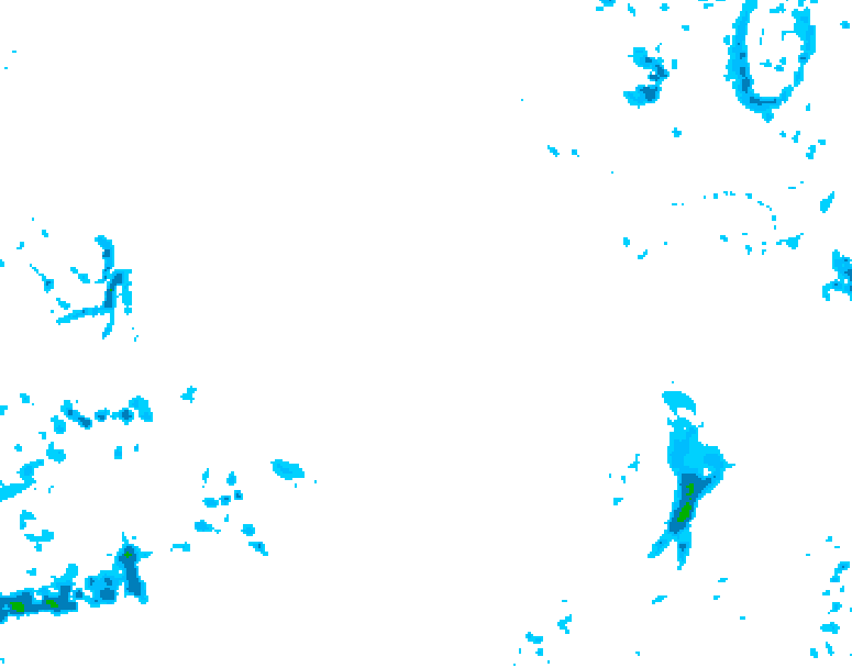 GDPS precipitation 198 hour forecast chart for Canada based on 2025/12/16 0000Z data