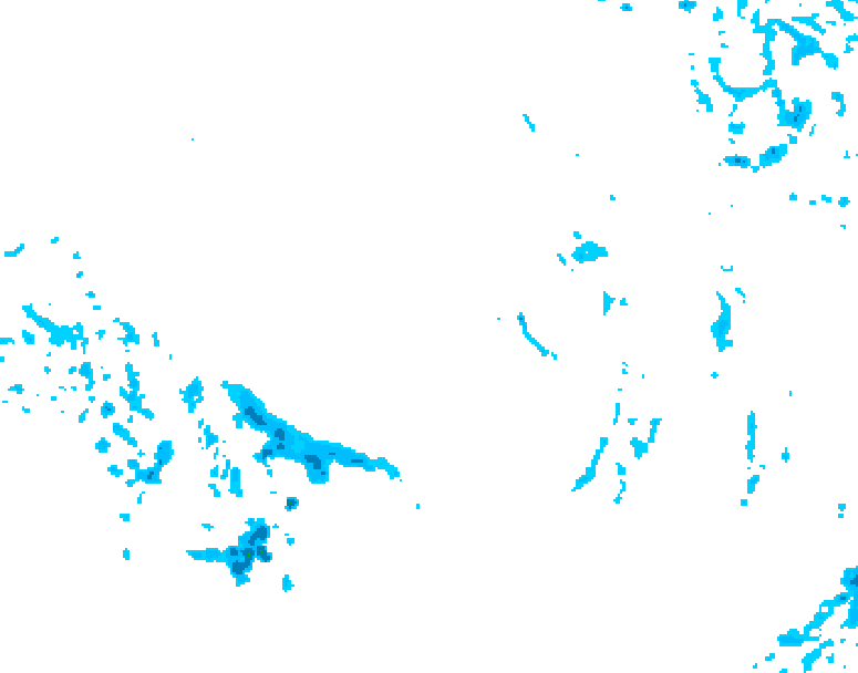 GDPS precipitation 030 hour forecast chart for Canada based on 2025/12/16 1200Z data