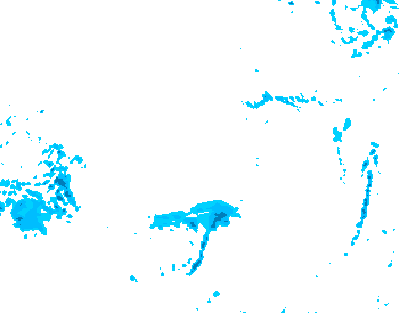 GDPS precipitation 042 hour forecast chart for Canada based on 2025/12/16 1200Z data